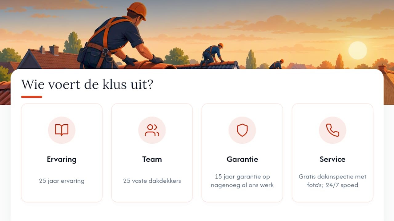 Wie voert deze klus voor u uit? — overview diagram