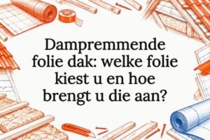 Titelkaart decoratieve dakisolatie